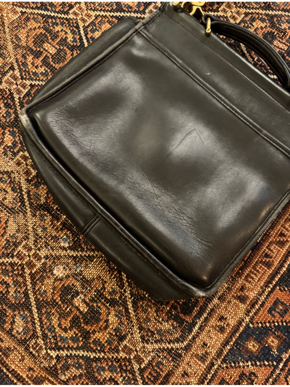 Vintage Coach Willis Satchel Black - Picture 5 of 10